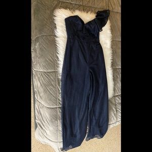 Beautiful navy blue Lulus jumpsuit